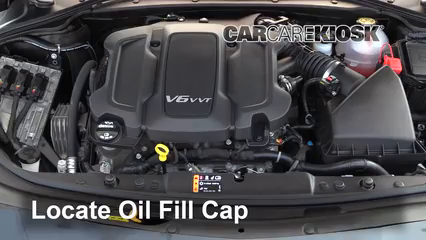 2018 Buick LaCrosse Premium 3.6L V6 Aceite Agregar aceite